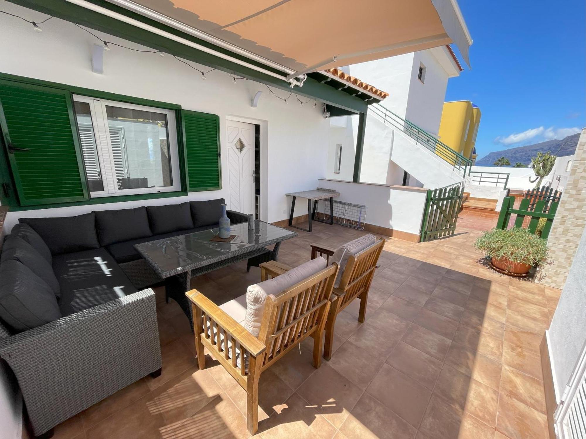 Newly Renovated Apartment With 2 Terrace, 2 Bedroom, 5Min Beach Puerto de Santiago  Buitenkant foto